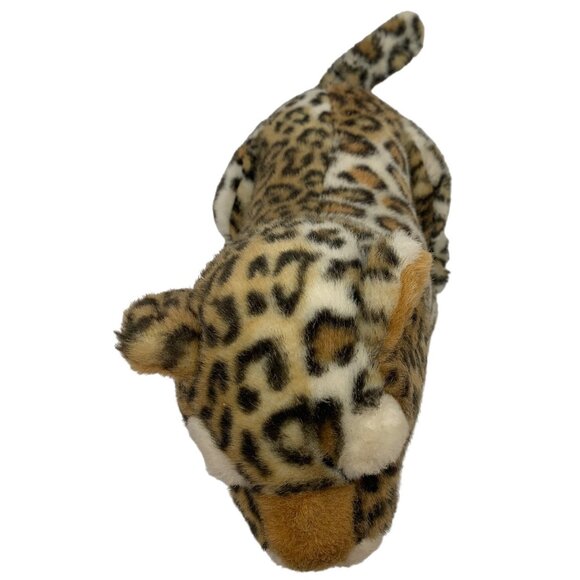 Leopard Plush Stuffed Animal Toy Realistic Cat Print vintage collectors lifelike - Picture 9 of 16
